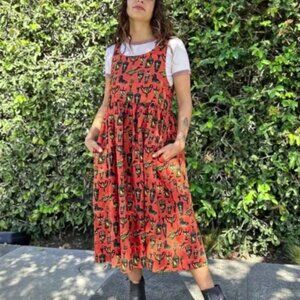 Nooworks Linen Naomi Potts Maxi Dress